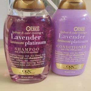 OGX hydrate & color Lavender/Platinum Set